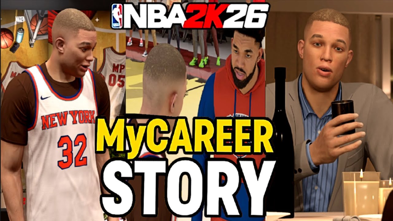 NBA 2K26 STORY (All Cutscenes MyCareer Story 1080p HD) [PS5]