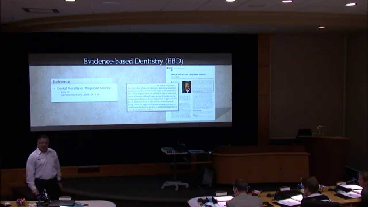 Evidence-based Dentistry by Dr. John C. Kois
