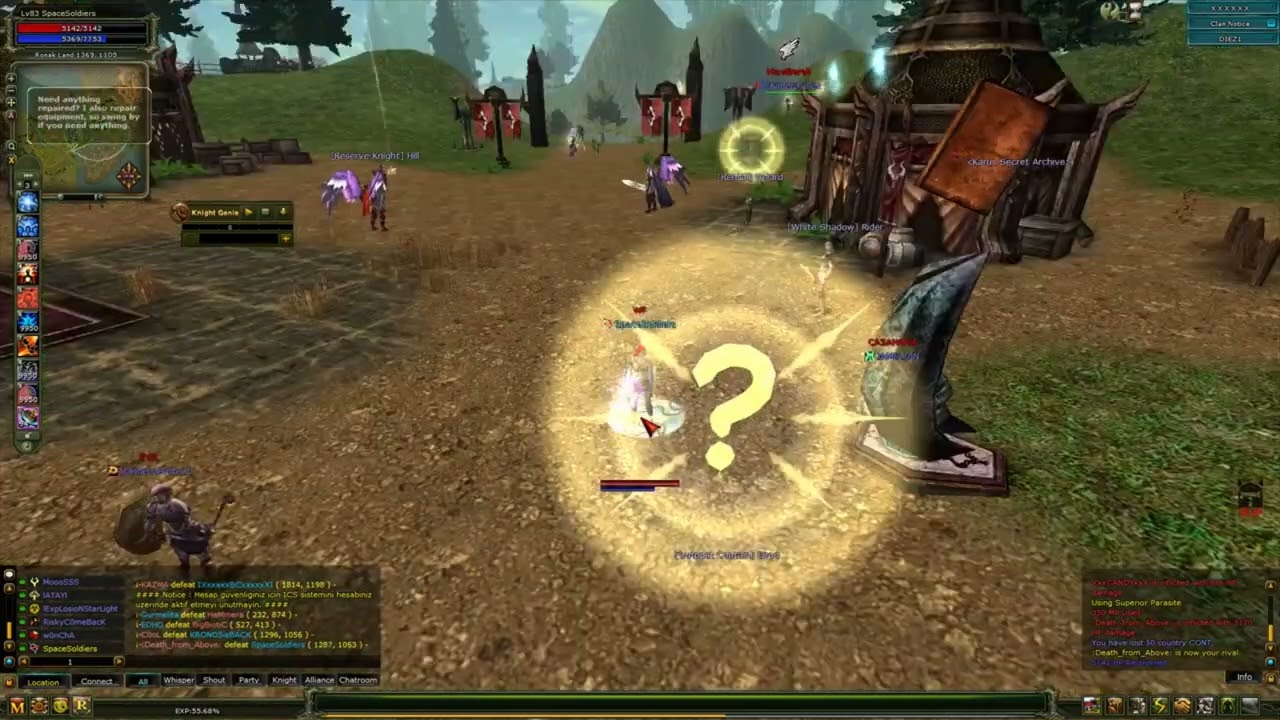 | İfşa 2023 Knight Online Edit karakter| Full SKİLL- Full STAT| Diez | USKO EDİT CHAR |