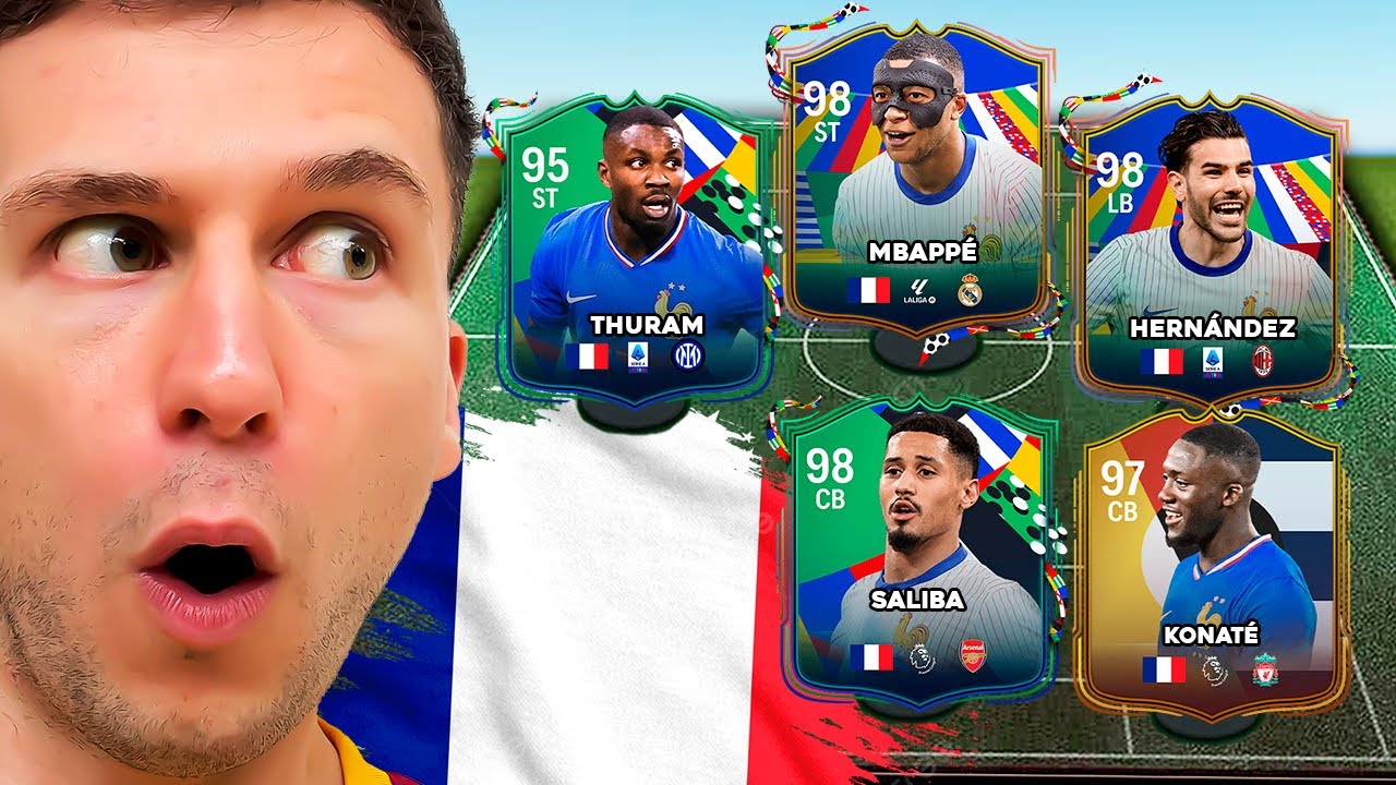 WL COM A SELEÇÃO FRANCESA APELONA!! 🔥🔥🔥 AMASSEI OS EUROPEUS!!! EA FC 24 ULTIMATE TEAM