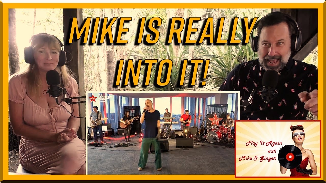 GETTING AWAY WITH IT (live) - Mike & Ginger React to JAMES