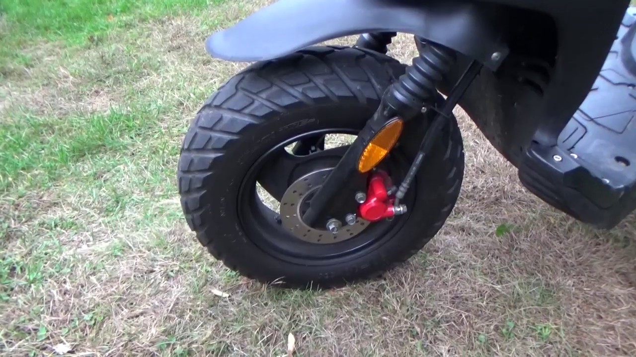 How to Replace Front Brake Pads on a Scooter R50