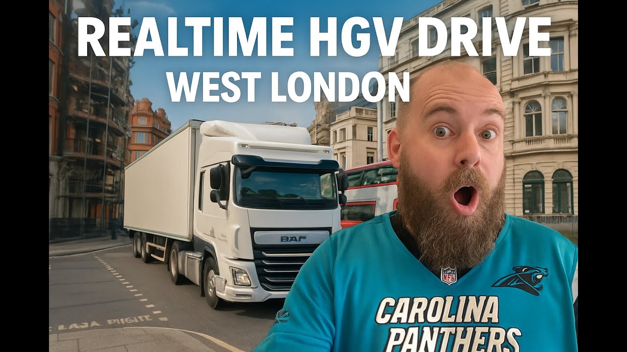 HGV Realtime Drive West London #automobile #centrallondon #hgv #driving #london #trucking #trucker