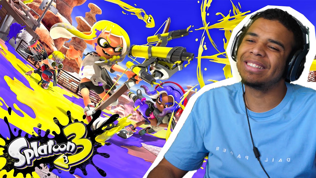 JE DÉCOUVRE LE TOUT NOUVEAU SPLATOON ! (Splatoon 3)