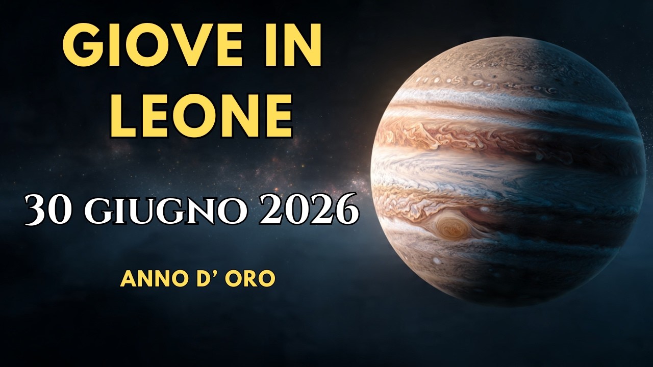 GIOVE IN LEONE: FINALMENTE INIZIA IL TUO ANNO D'ORO! 👑 (30 GIU)