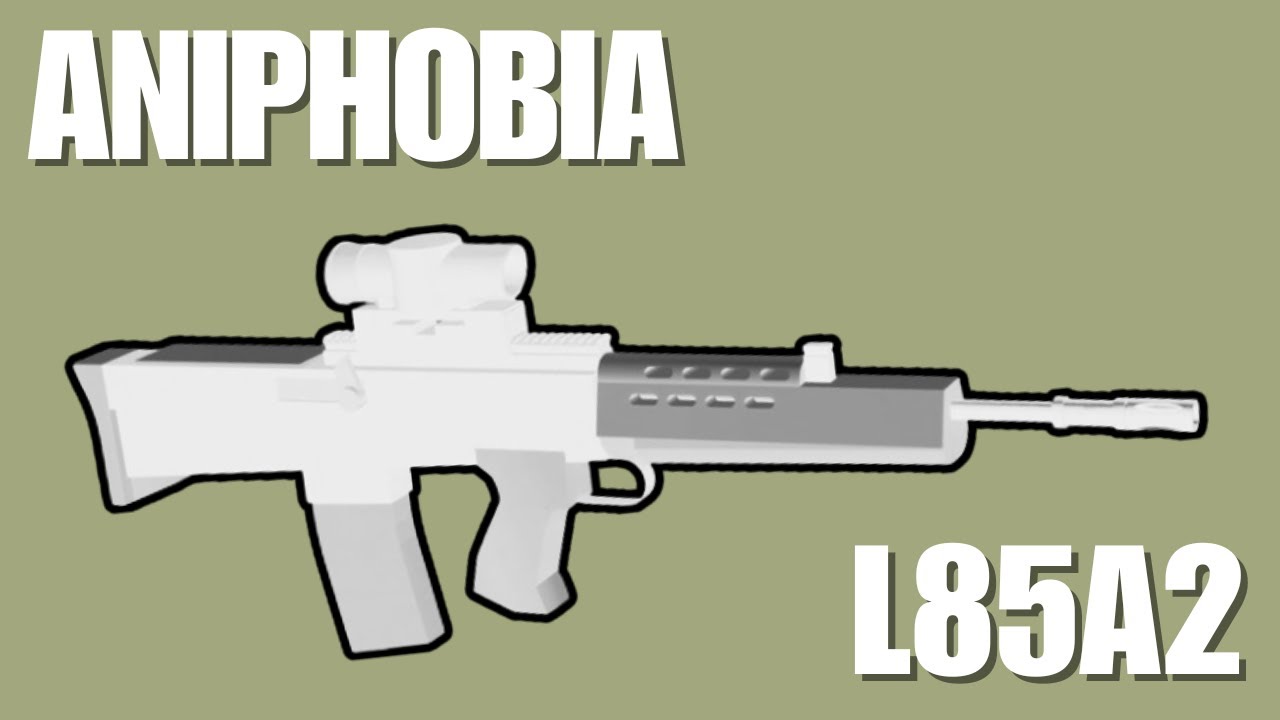 L85A2 Rifle Gameplay Showcase: Roblox Aniphobia