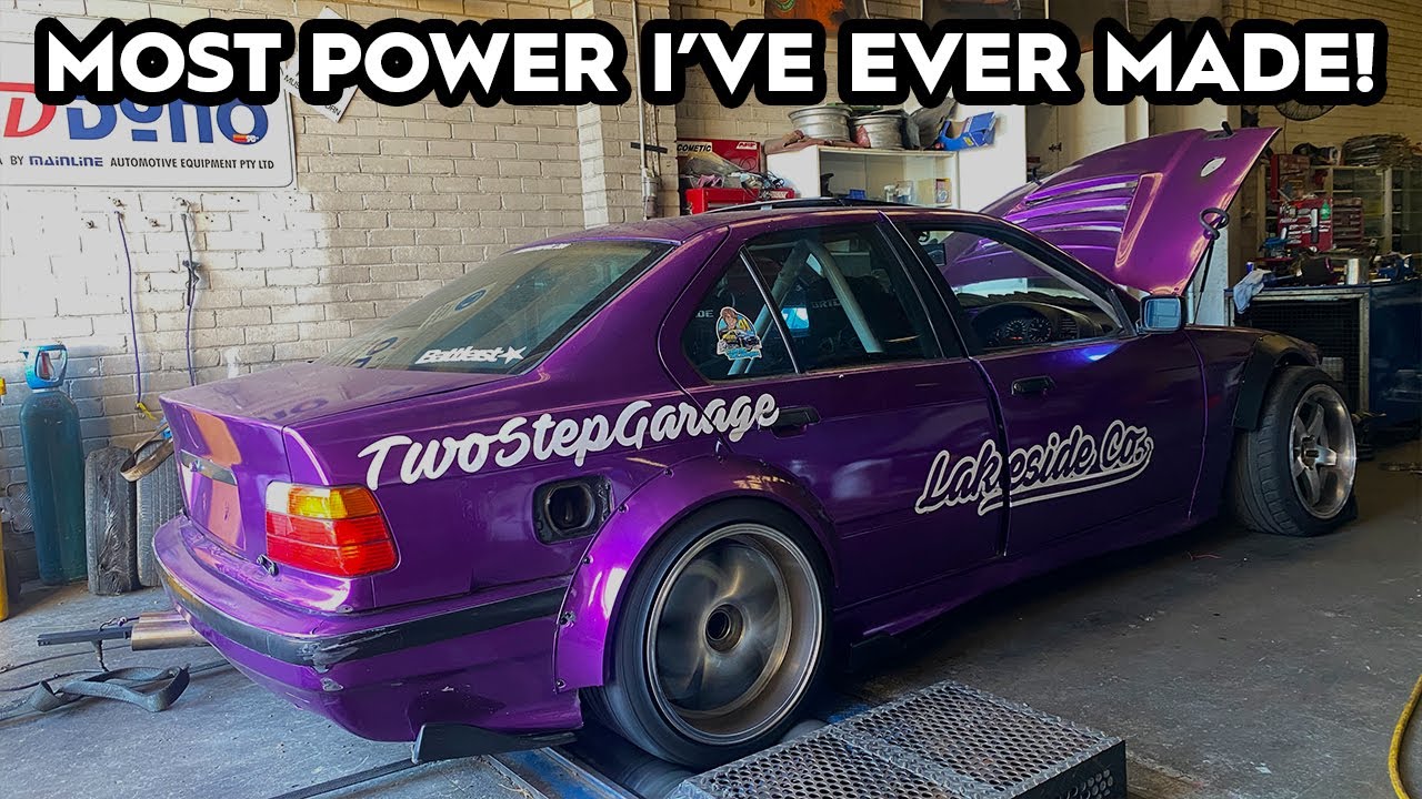 BMW 3.0L M50 TURBO DYNO TUNE — ДОБАВЛЯЕМ МОЩНОСТЬ!