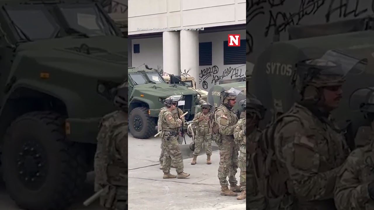 Trump's Deployment Order: National Guard Troops Take to the Streets of Los Angeles