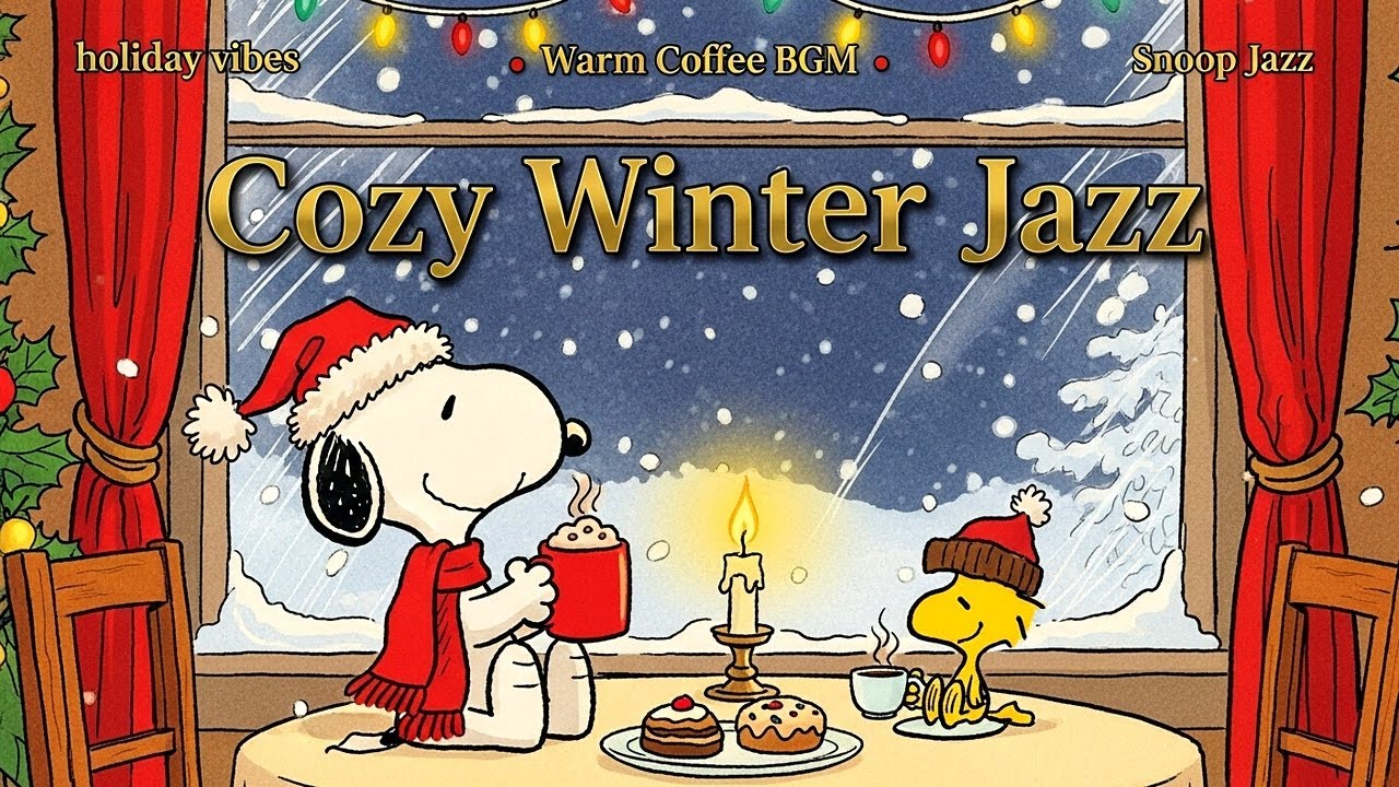 Cozy Winter Reading ❄️ Peaceful Morning with Fireplace and Snowy View for Relaxation Sleep