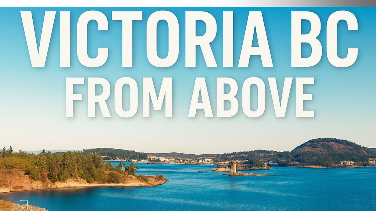 Breathtaking Drone Views of Victoria, BC 🇨🇦 | Canada’s Coastal Beauty in 4K”