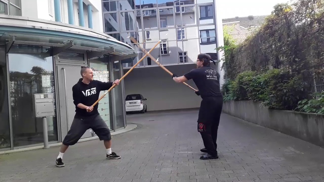 Largo Mano Long Staff Training with Sifu G&uuml;l @ Wu-Te Akademie