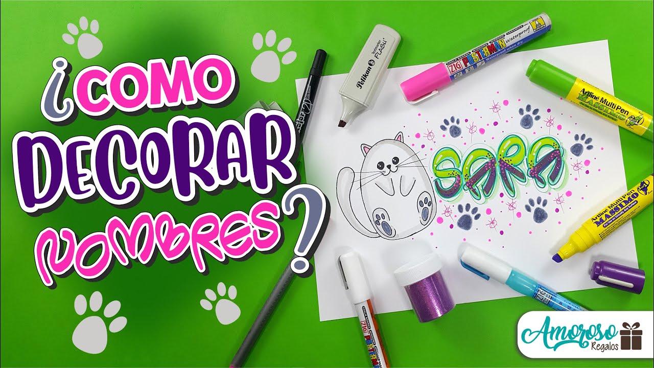 COMO DECORAR CON LETRA TIMOTEO | LETRA TIMOTEO | DIBUJOS FACILES | Amoroso Regalos
