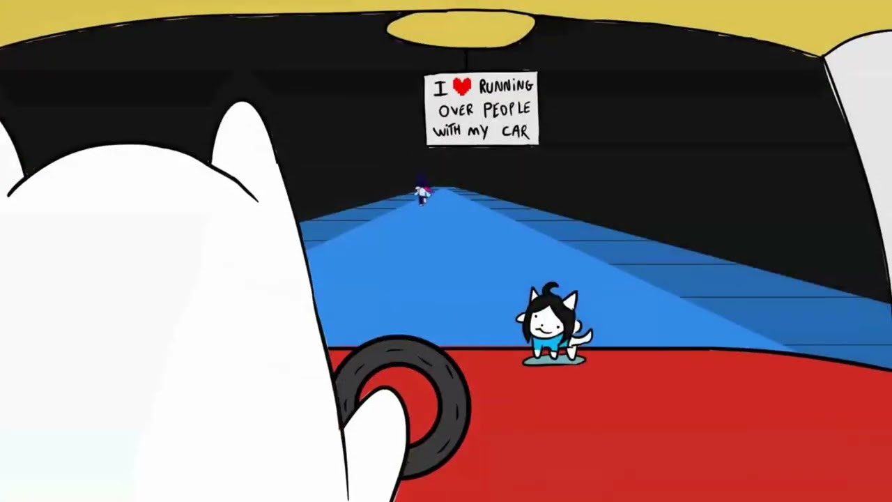 Annoying Dog runs over everybody