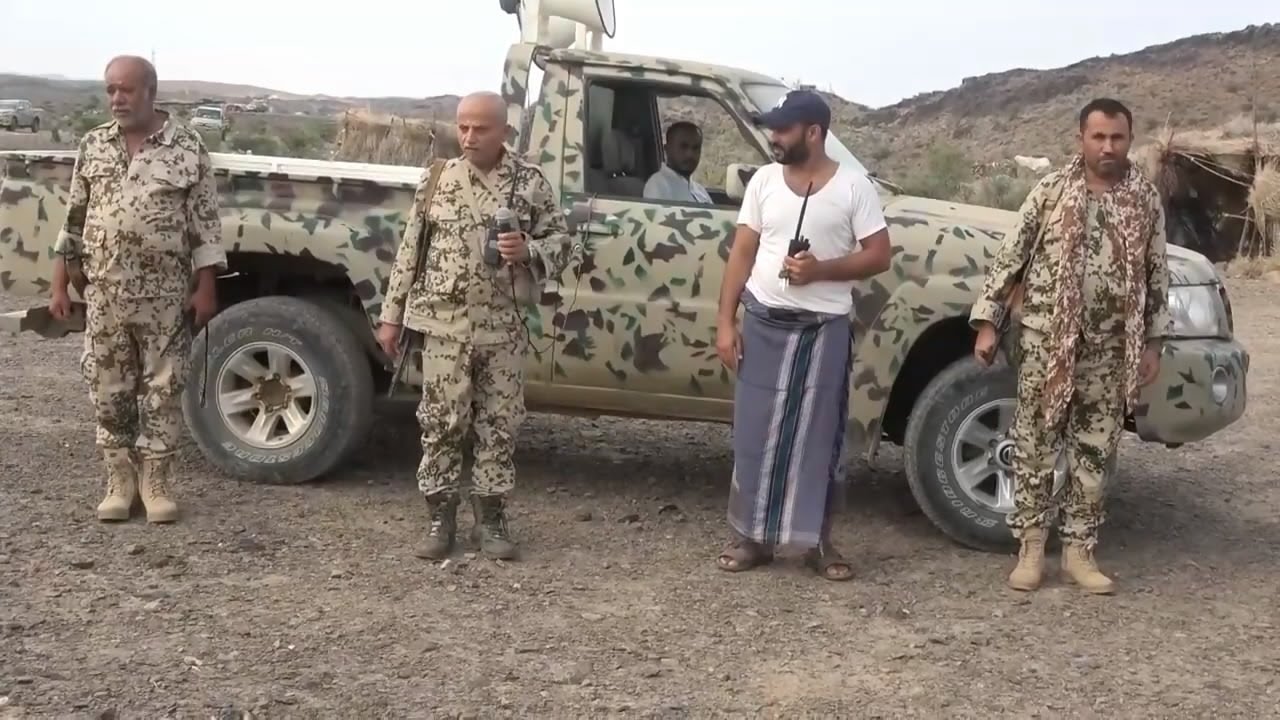 العميد طه الجعمي يزور ابطال اللواء 11 حراس الجمهورية في محور البرح