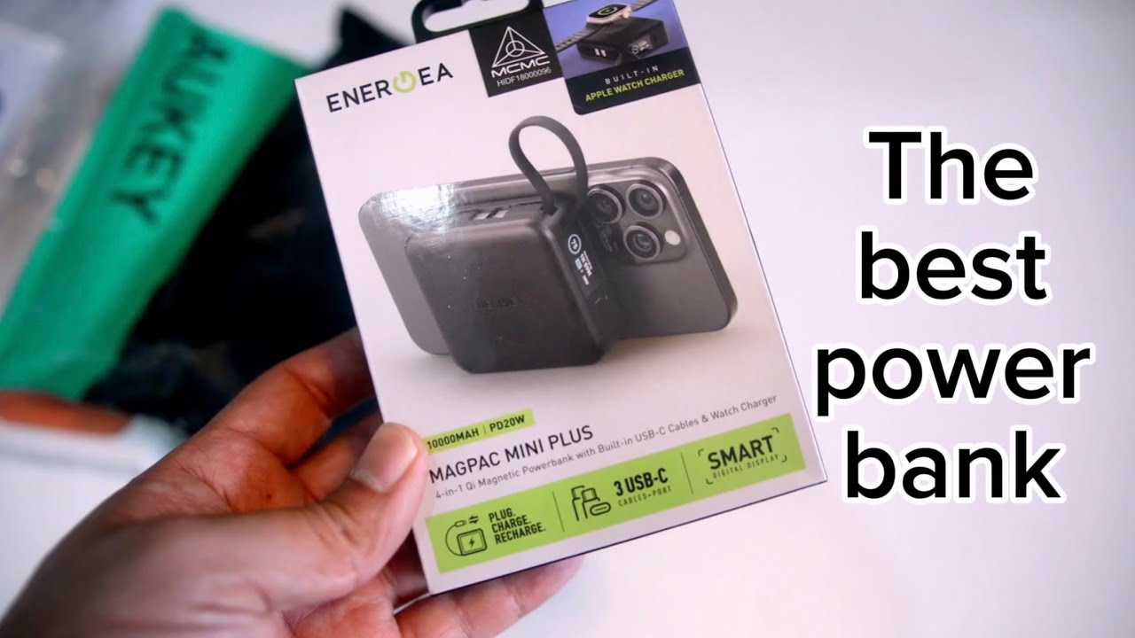 Best Iphone 17 powerbank : Energea MacPac Mini Plus review 