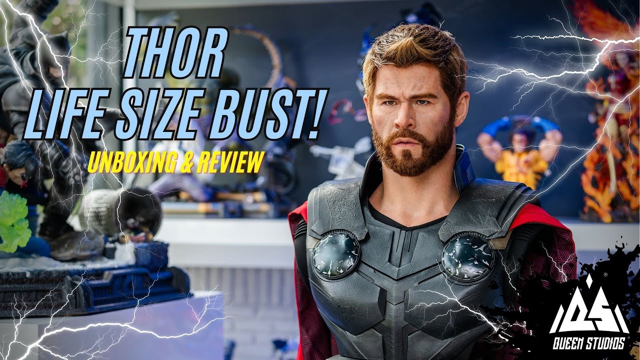 Thor Life Size Bust [Unboxing & Review] | Queen Studios Collectibles