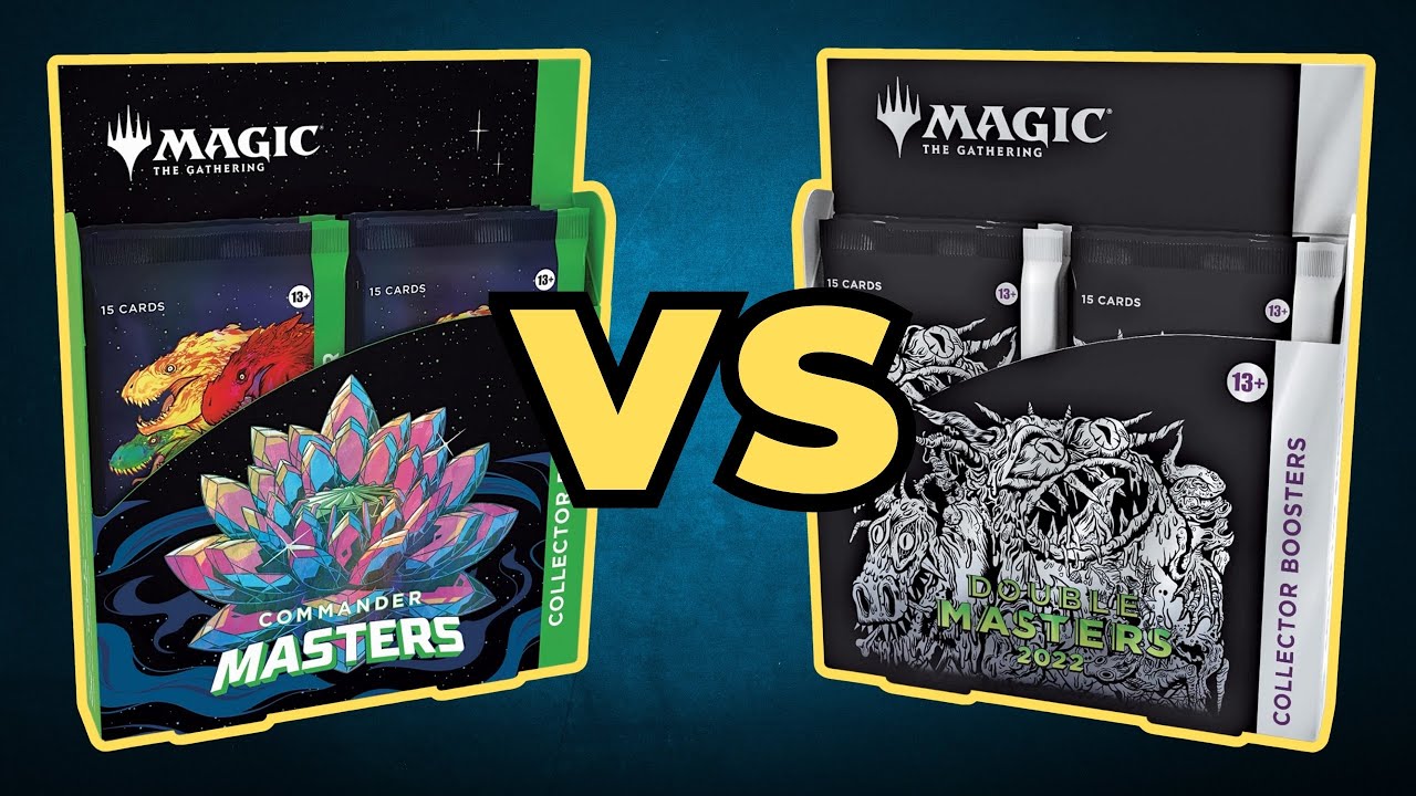 Открытие коллекционного набора бустеров Commander Master VS Double Masters 2022!!! 🔥