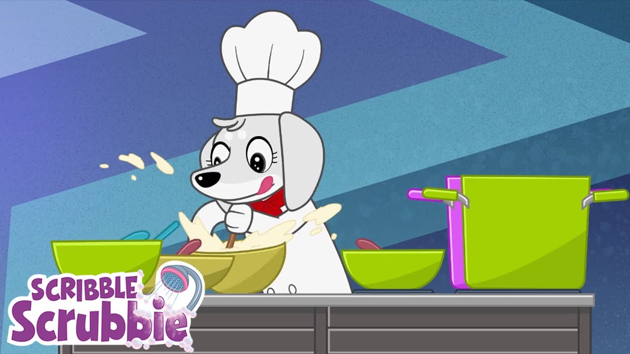 FOODIES | Scribble Scrubbies Full Episode Mash Up | Crayola Cartoons for Kids