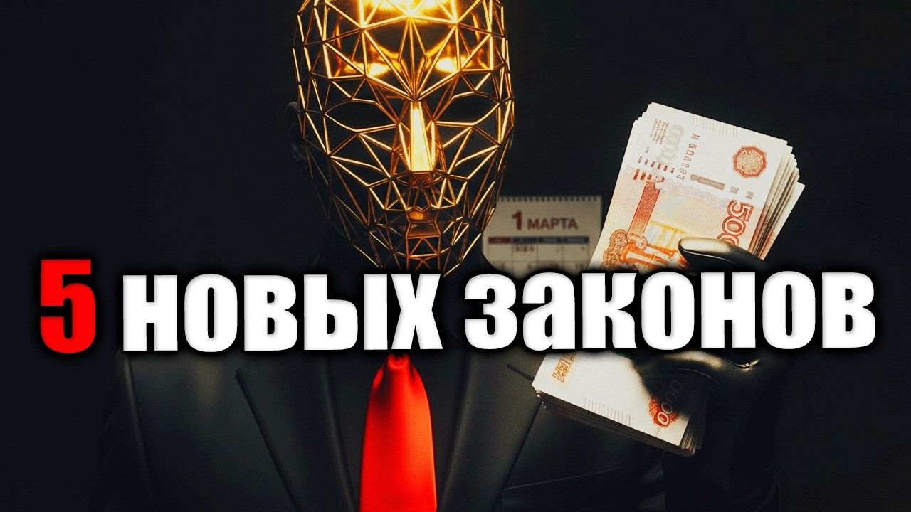Что будет с твоими ДЕНЬГАМИ с 1 марта 2026. (5 изменений — разбор)