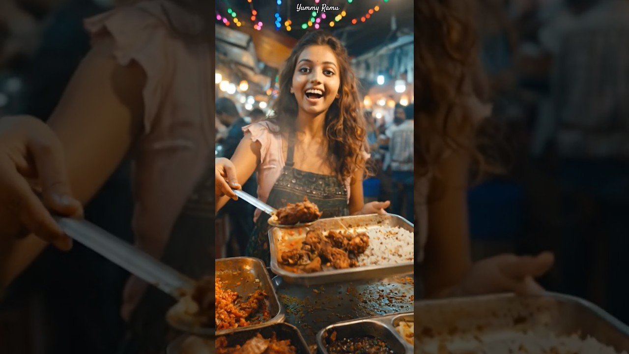 Garma garam chicken 🐔 pakoda recipe with indian girl 