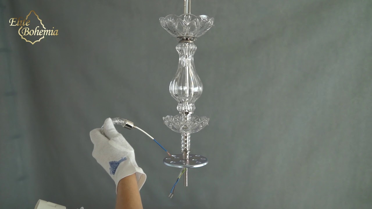 Crystal chandelier assembling - Elite Bohemia
