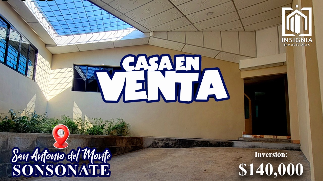 🏡¨𝗖𝗮𝘀𝗮 𝗡𝘂𝗲𝘃𝗮 𝗲𝗻 𝗦𝗮𝗻 𝗔𝗻𝘁𝗼𝗻𝗶𝗼 𝗱𝗲𝗹 𝗠𝗼𝗻𝘁𝗲, 𝗦𝗼𝗻𝘀𝗼𝗻𝗮𝘁𝗲, 𝗘𝗹 𝗦𝗮𝗹𝘃𝗮𝗱𝗼𝗿¨🌳