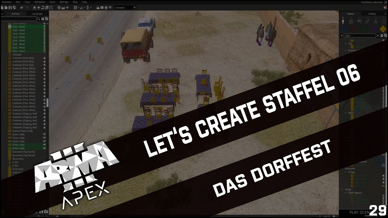 ►LET'S CREATE ARMA 3 S06E29 ◄ DAS DORFFEST [GERMAN HD] [EDITOR 2019]