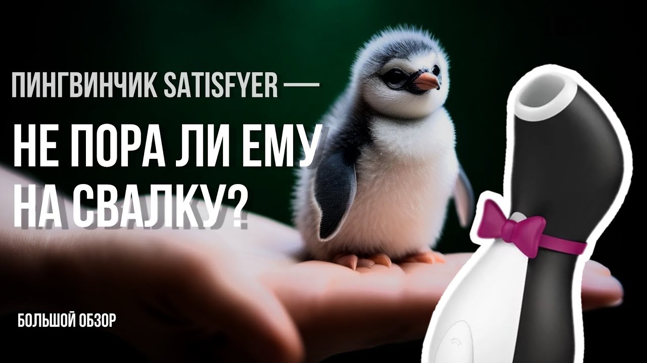 Актуальный бестселлер или устаревший концепт: брать или не брать Satisfyer Pro Penguin NG?