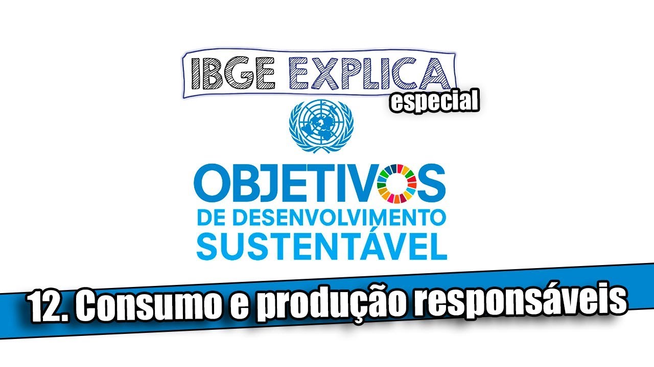 ODS #12: Consumo e produção responsáveis  • IBGE Explica