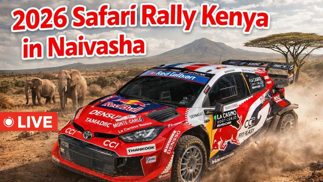Прямая трансляция: Ралли WRC Safari Könás Kenya 2026 в Найваше | Чемпионат мира по ралли, впечатл...