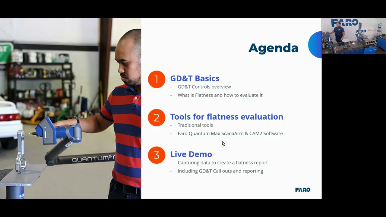 How to Evaluate Flatness in GD&T with FARO Technology