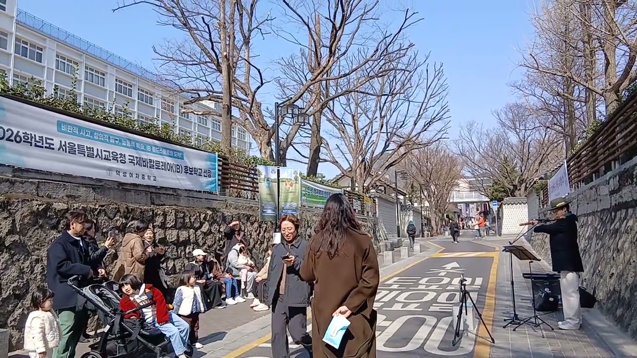 거미가 줄을타고 내려옵니다