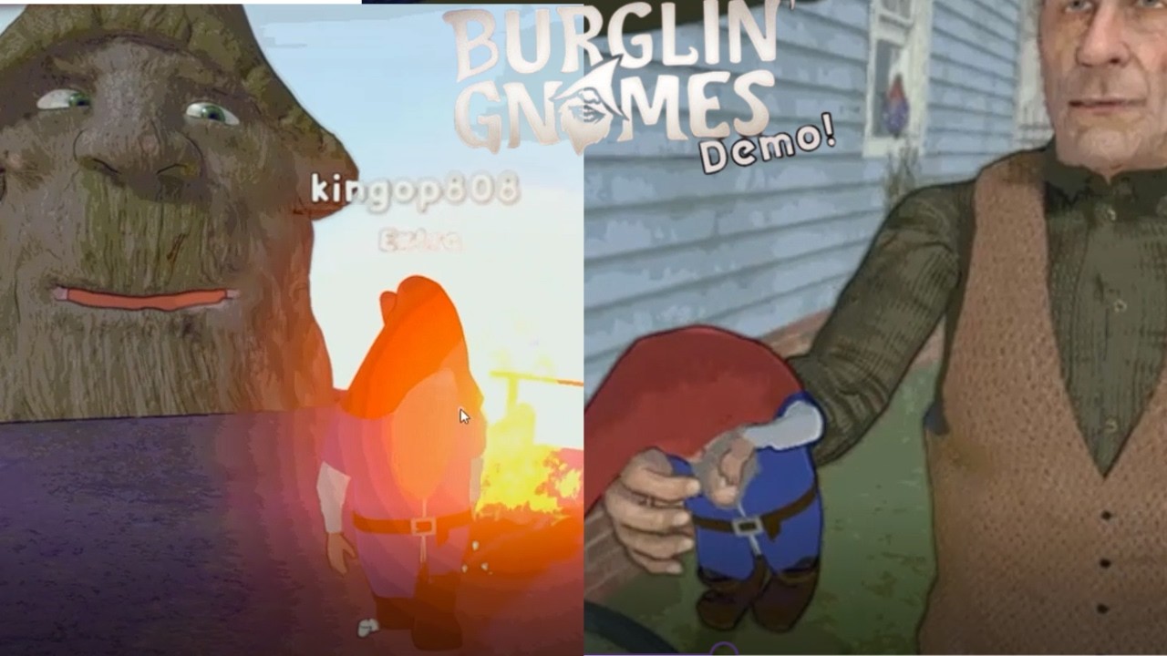 R.E.P.O But You're A Gnome With 3 Braincells | Burglin' Gnomes Demo!