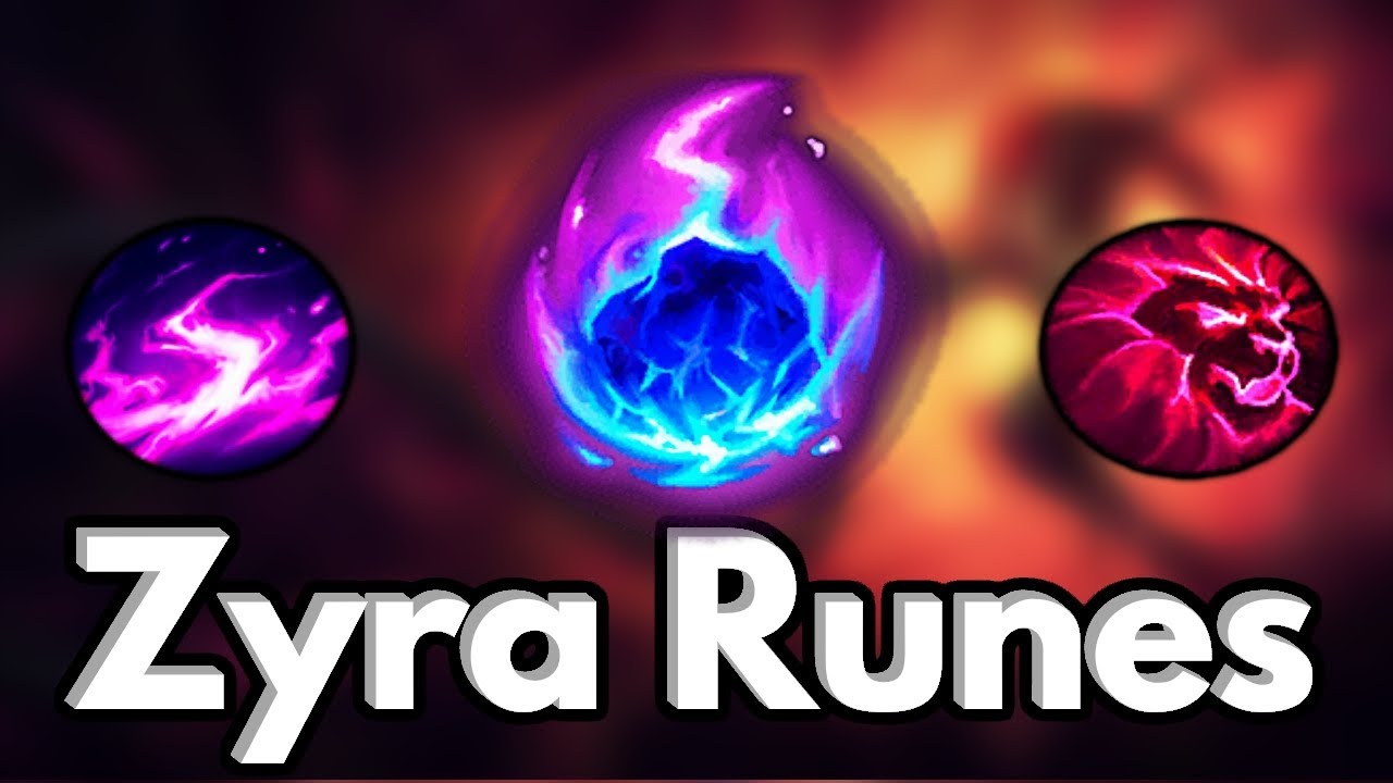 The BEST Zyra Support Runes Season 10 - League of Legends