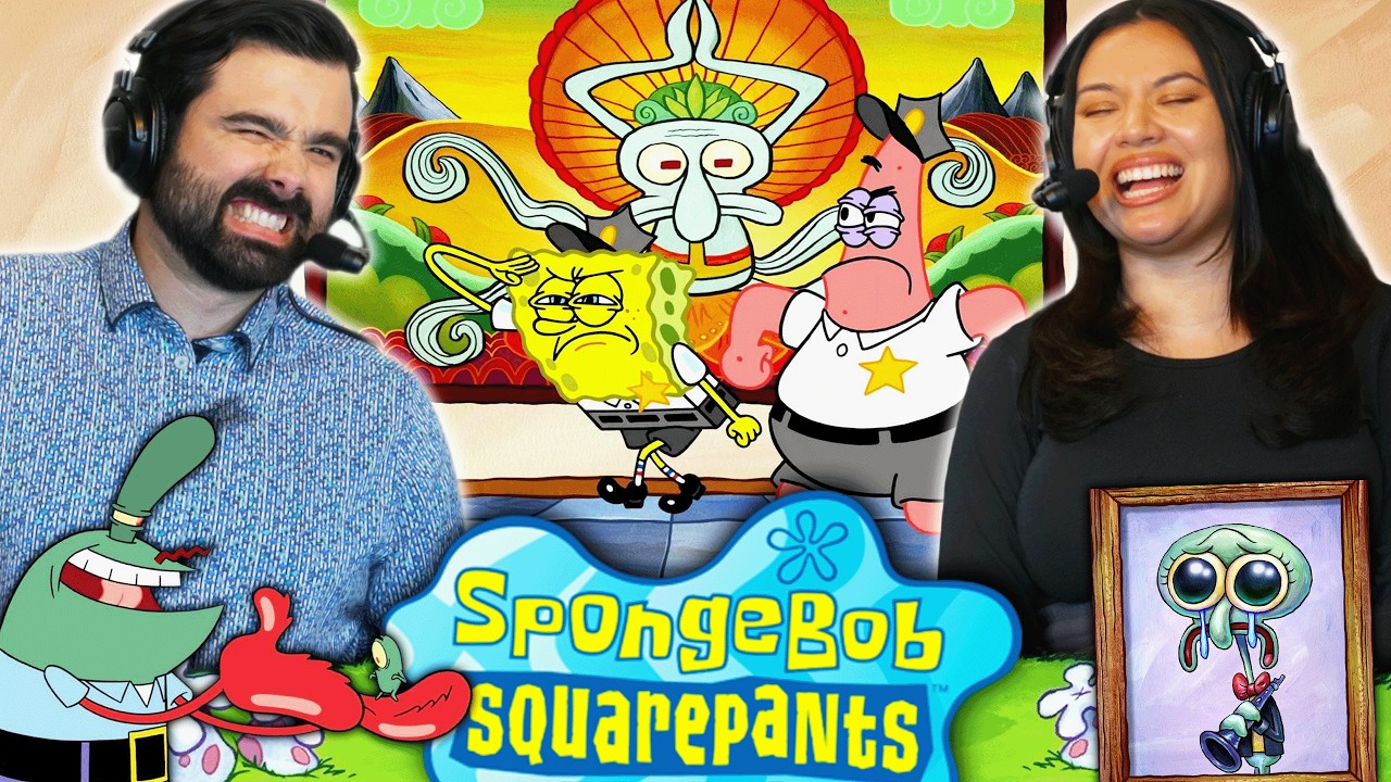 We Watched SPONGEBOB SEASON 12 EPISODE 7 AND 8 For the FIRST TIME!! THE KRUSTY BUCKET