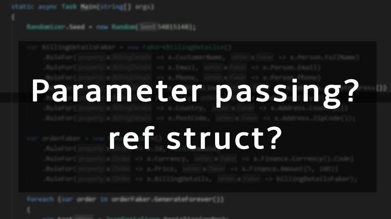What does the ref keyword actually do in C#?