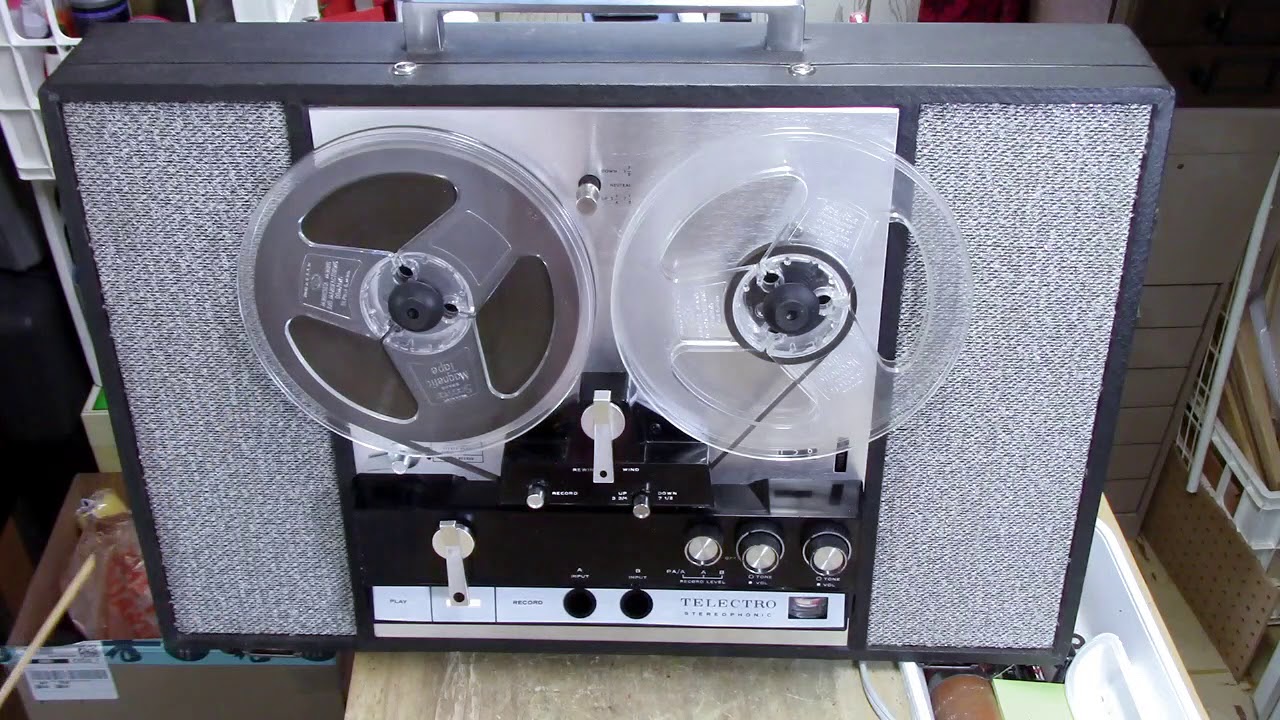 Last Of Its Kind - Telectro – SS233 Stereo R2R Tape Recorder