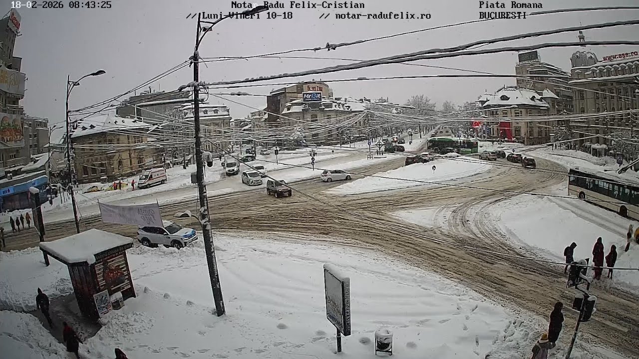București LIVE 🔴 WebcamRomania.ro | 2026-02-22 Partea 4