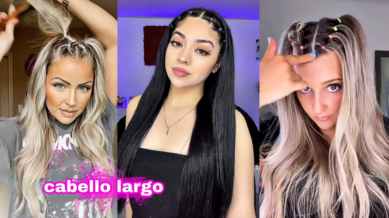 PEINADOS de moda  CON LIGAS | chicas fashions