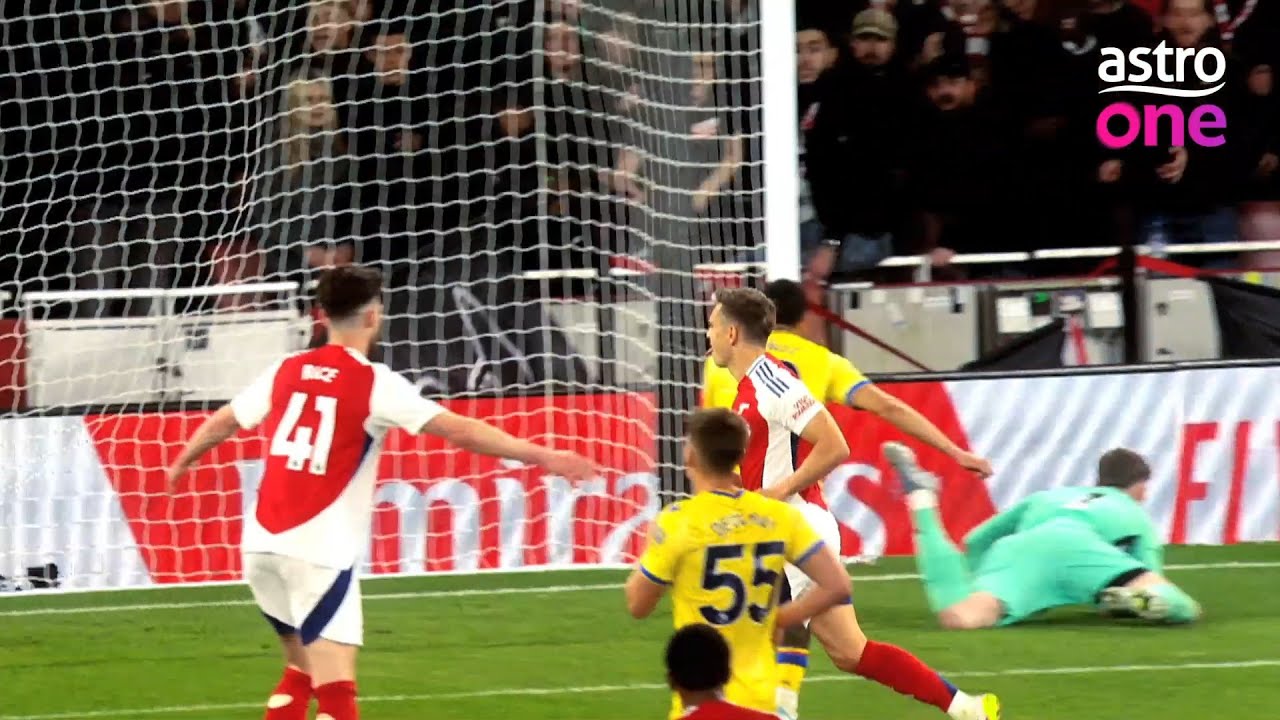Premier League 2025/26: Arsenal v Crystal Palace LIVE with Astro One Sports