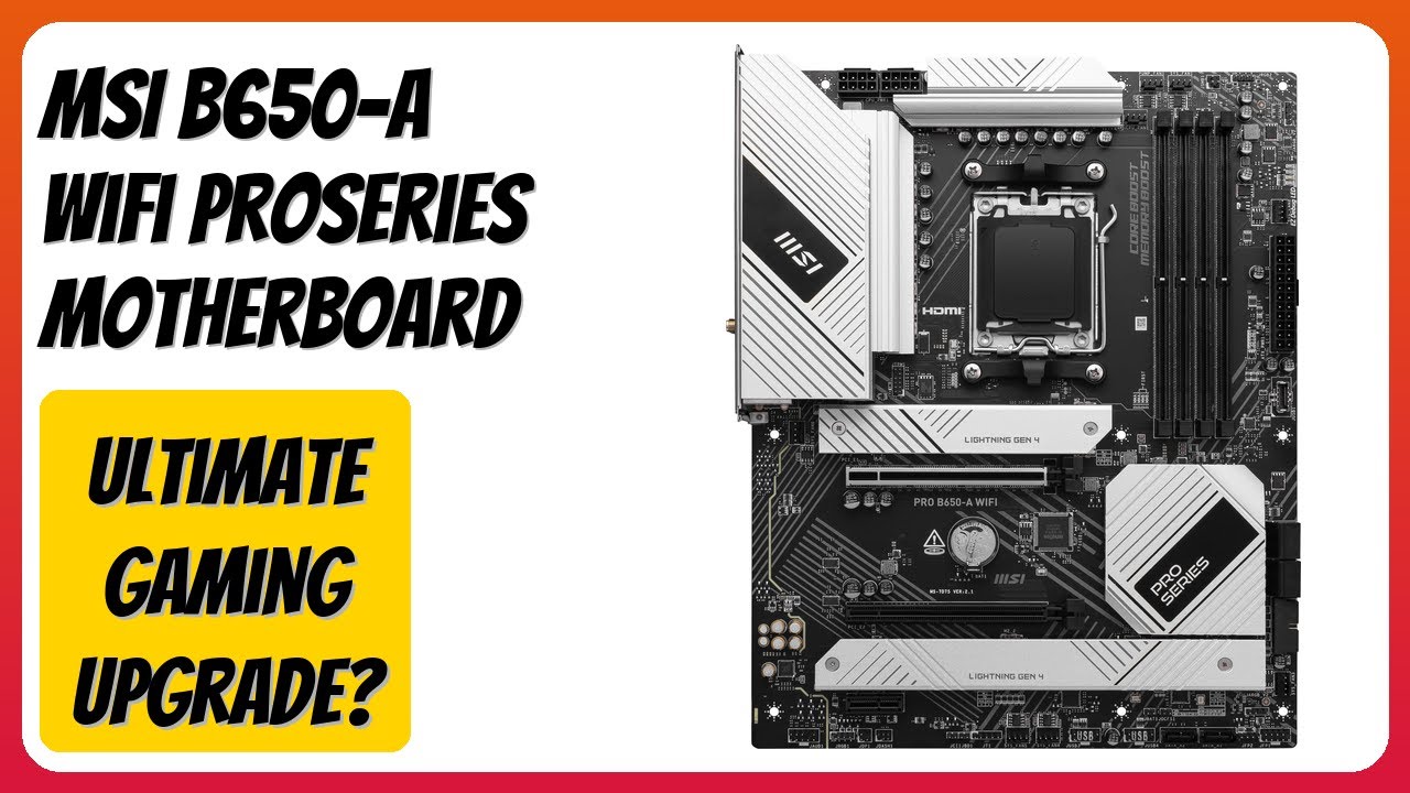 REVIEW (2026): MSI B650-A WiFi ProSeries Motherboard. Features