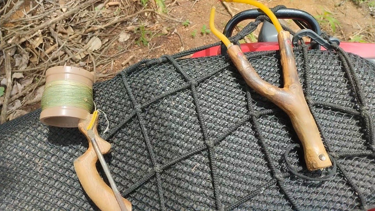 Fui ATRÁS das tilápia BRABA. Vocês não acredita no que aconteceu!! Que susto!!!! Slingshot fishing.