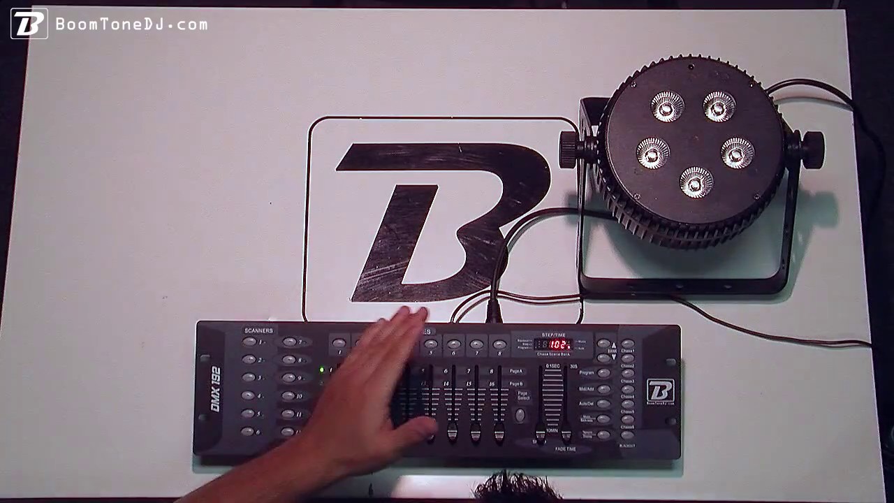 BoomToneDJ - DMX 192 - Tuto #2 : Les fonctionnalités