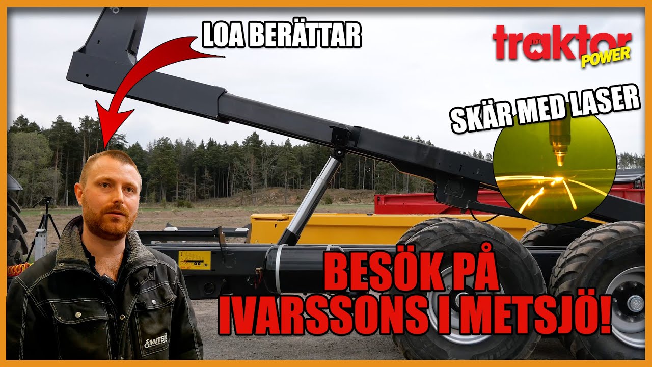 FRÄN LASERSKÄRNING OCH NY FLAKVÄXLARE – Häng med till Metsjö!