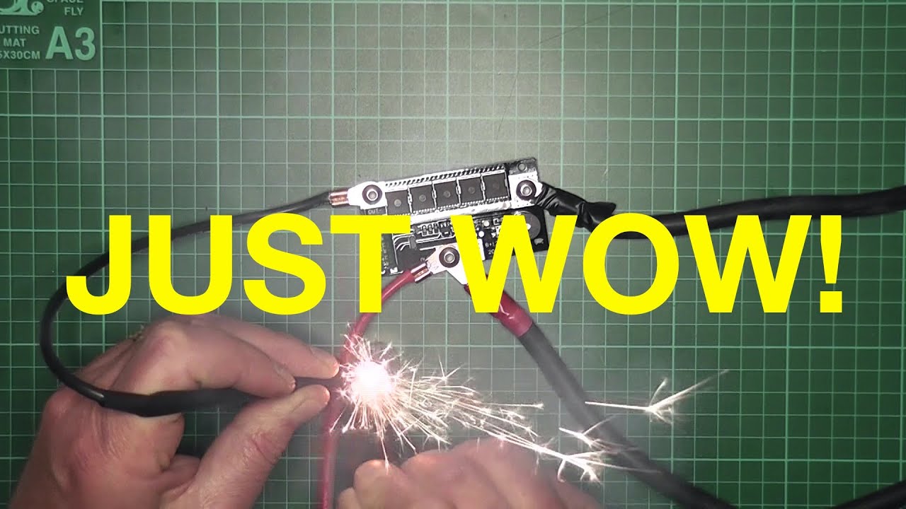 Chinese 18650 Battery Spot Welder Kit Build and Test