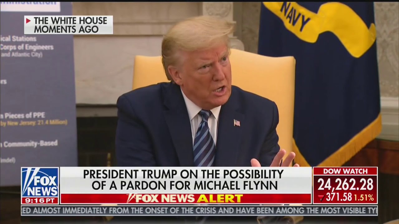 President Trump: CNN Tormented Gen. Flynn, Hopes They Will Cover The Story Fairly