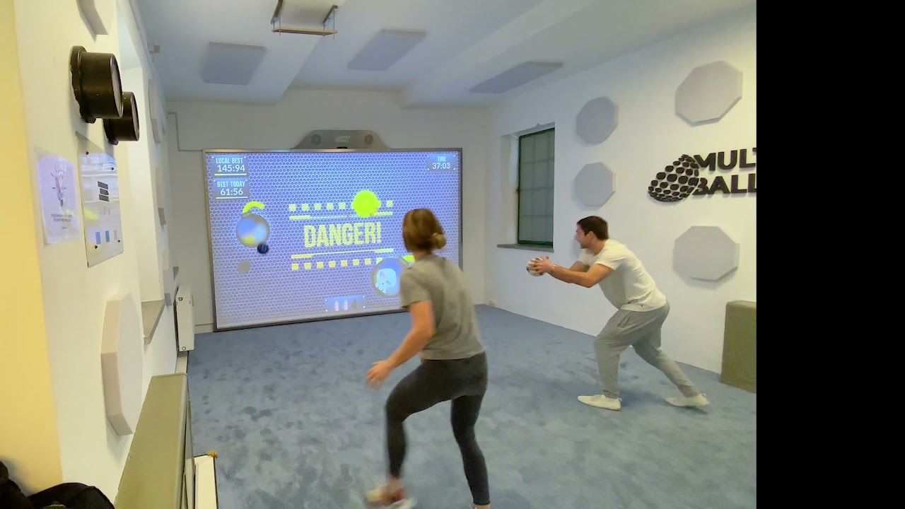 Bombs any MultiBall | Enhancing hand-eye coordination through gamification