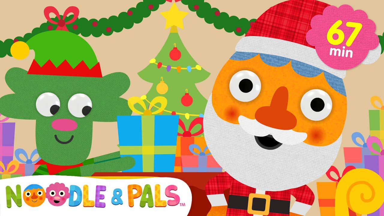 A Very Merry Noodle & Pals Christmas! ⭐️ | Super Simple Christmas Songs for Kids & Families