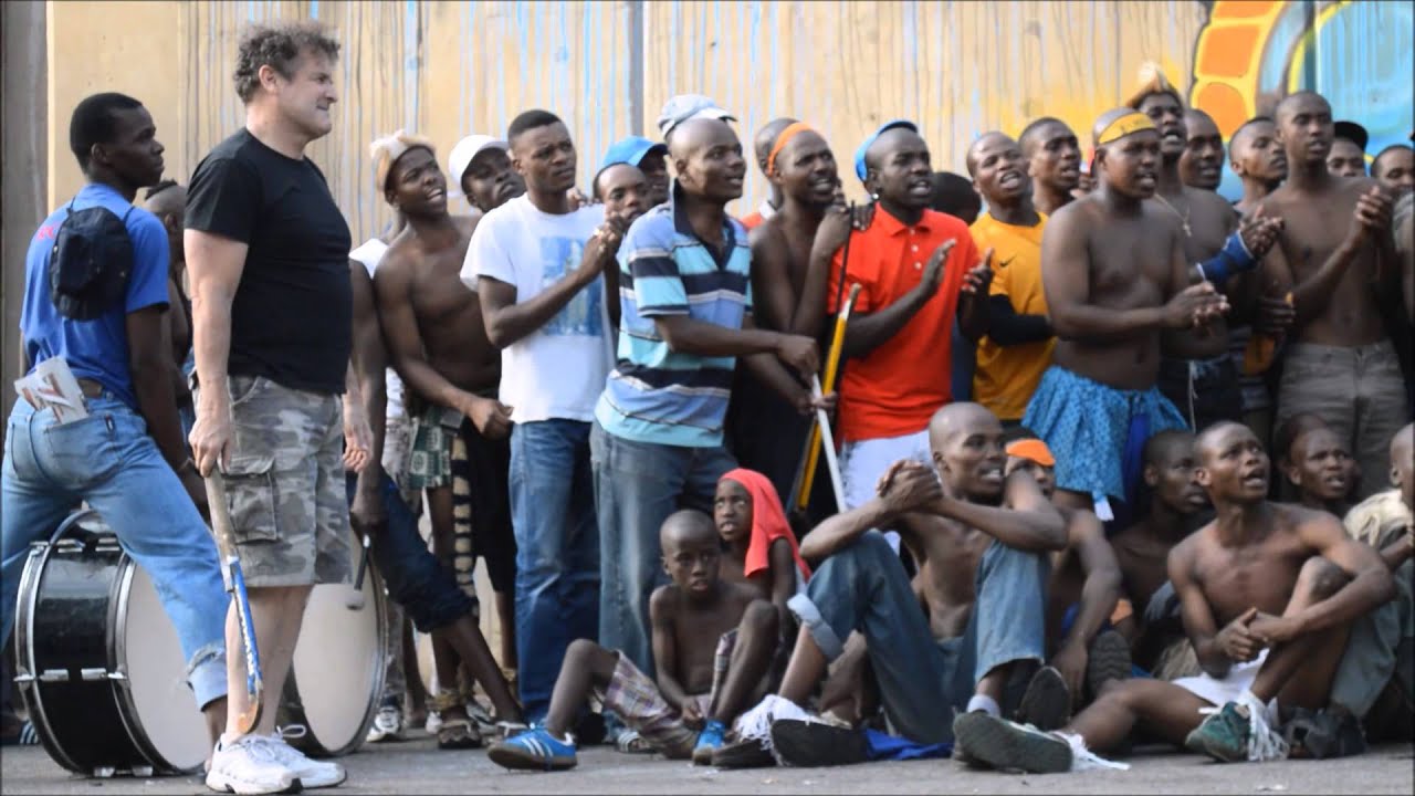 Johnny Clegg at Jeppe Hostel
