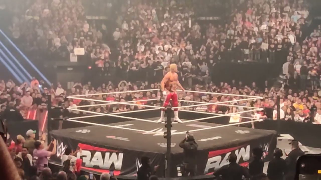 RAW Bruxelles : Cody Rhodes Dominic Mysterio